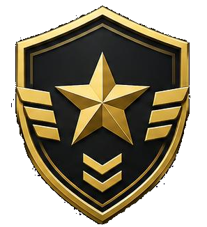 Contender shield badge